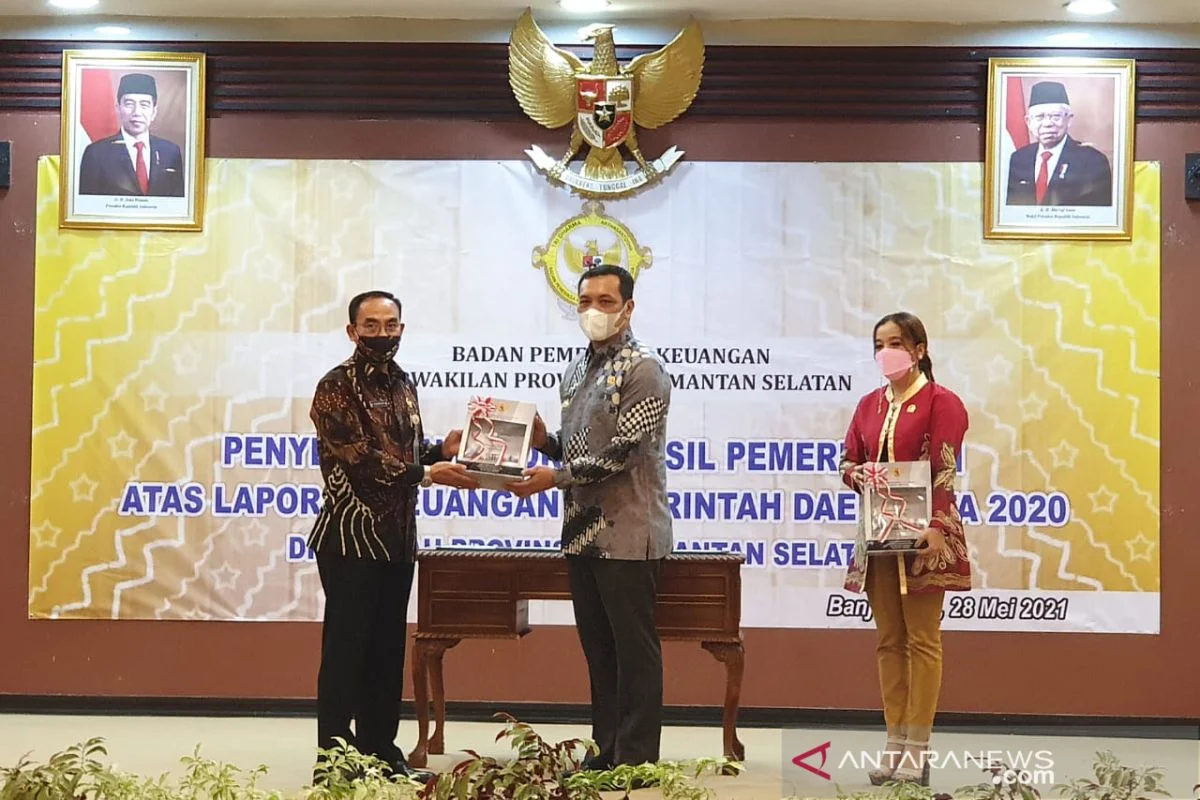 Seluruh Kabupaten dan Kota di Kalimantan Selatan Dapat Opini WTP dari BPK