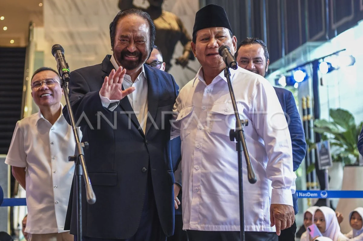 Surya Paloh Yakin Rupiah Bangkit Usai Pemaparan Ekonomi Prabowo: Modal Kita Terakhir Optimisme Sendiri