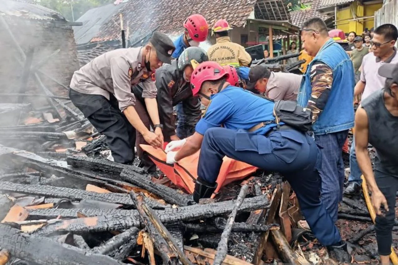 Tiga Orang Asisten Rumah Tangga Selamat dari Kebakaran Rumah yang Menewaskan Haerul Saleh