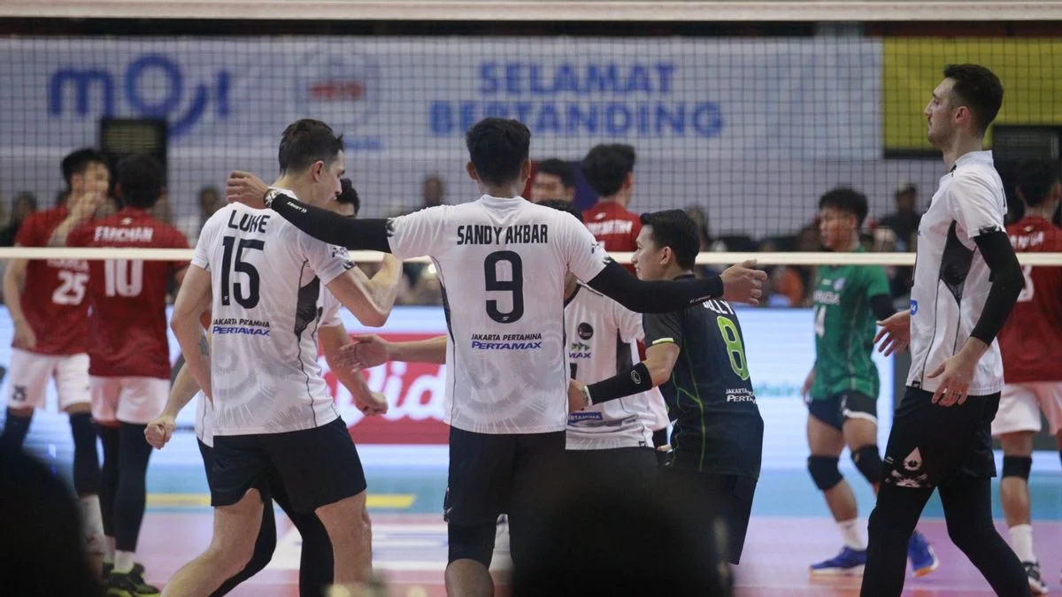 Tim Voli Jakarta Garuda Jaya Tertinggal 0-3 dari Foolad Sirjan Iran