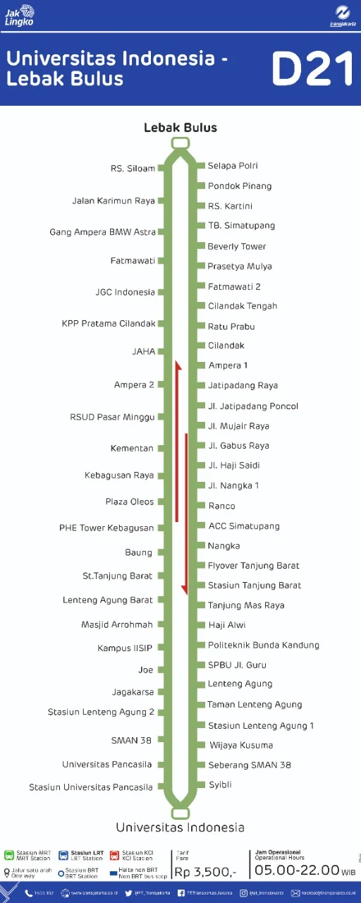 UI-Lebak Bulus Jadi Rute Favorit Bus Transjabodetabek