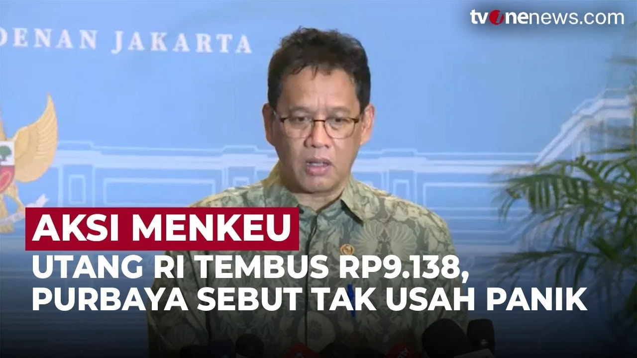 Utang RI Nyaris Rp 10.000 Triliun, Menkeu Purbaya Sebut Masih Rendah dari Negara Lain: Harusnya Anda Muji-muji Kita!