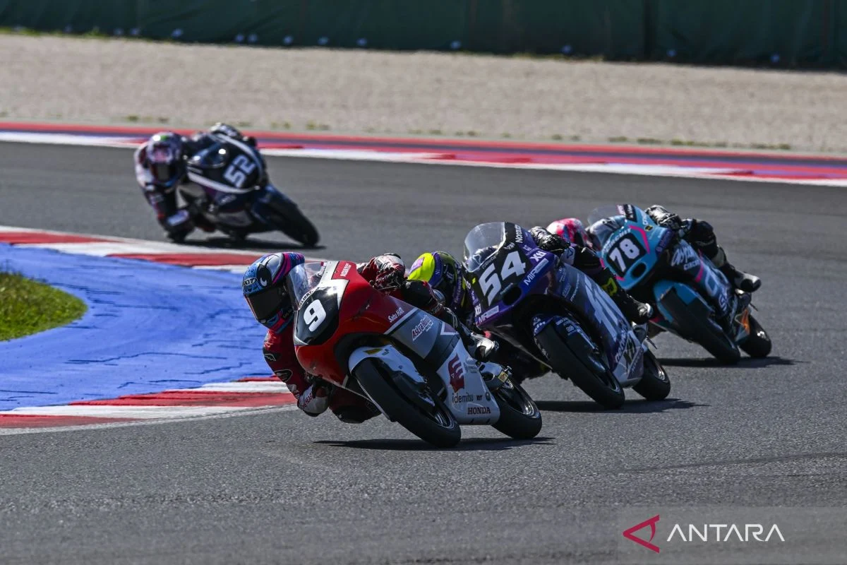 Veda Ega Pratama Mulai Balapan dari Posisi Keenam di GP Prancis Moto3