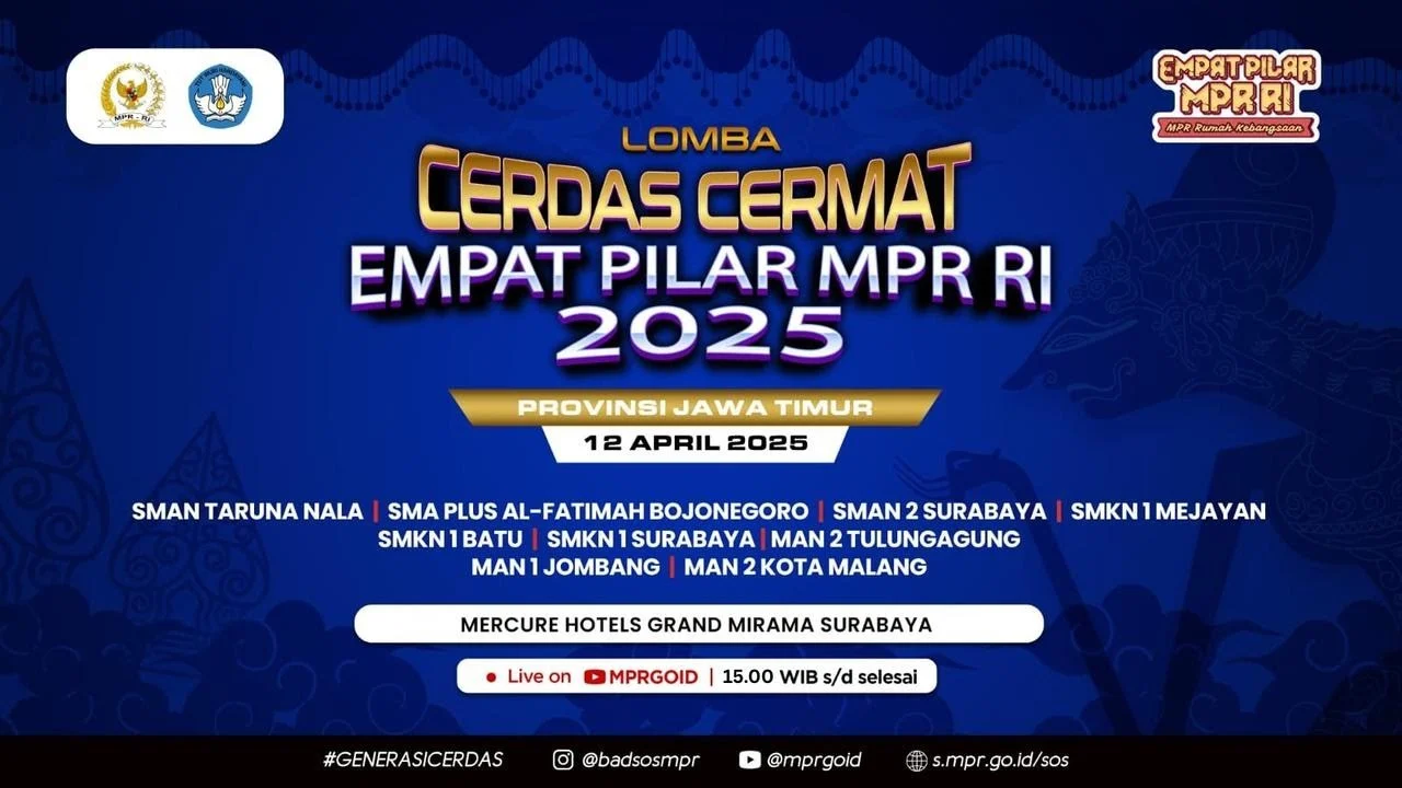 Viral Lomba Cerdas Cermat MPR di Kalbar Beda Penilaian Padahal Jawaban Sama, SMAN 1 Pontianak Minta Penjelasan