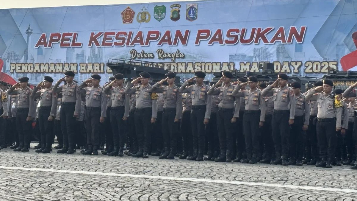 Wakapolda Metro Jaya Desak Personel Berikan Pengamanan Maksimal pada Hari Buruh