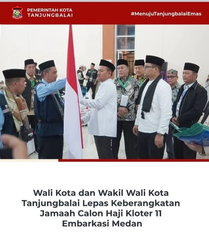 Wali Kota Cilegon Lepas Keberangkatan Calon Jamaah Haji Kloter 11