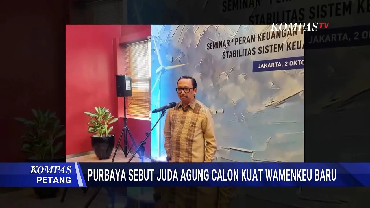 Wamenkeu Juda Agung Tanggapi Isu Purbaya Yudhi Sadewa Dirawat di Rumah Sakit