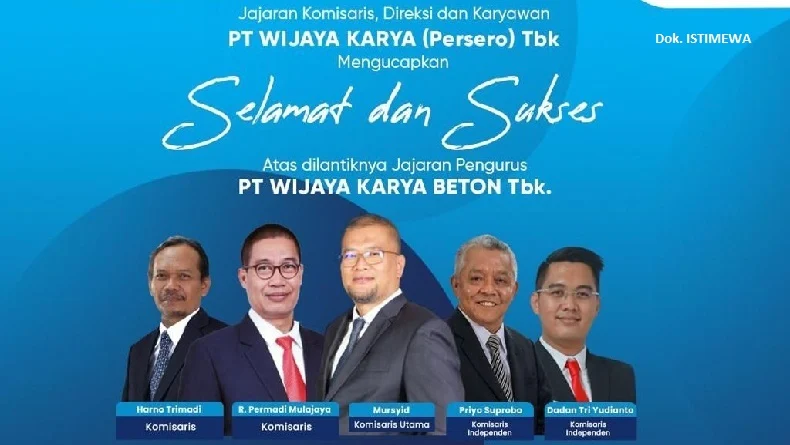 Wijaya Karya (WIKA) Rombak Jajaran Komisaris dan Direksi