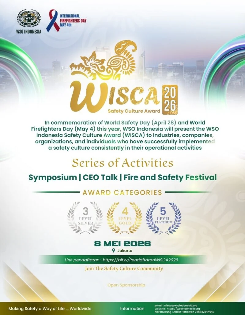 WISCA Award 2026: Penghargaan bagi Praktik Keselamatan Kerja Perusahaan