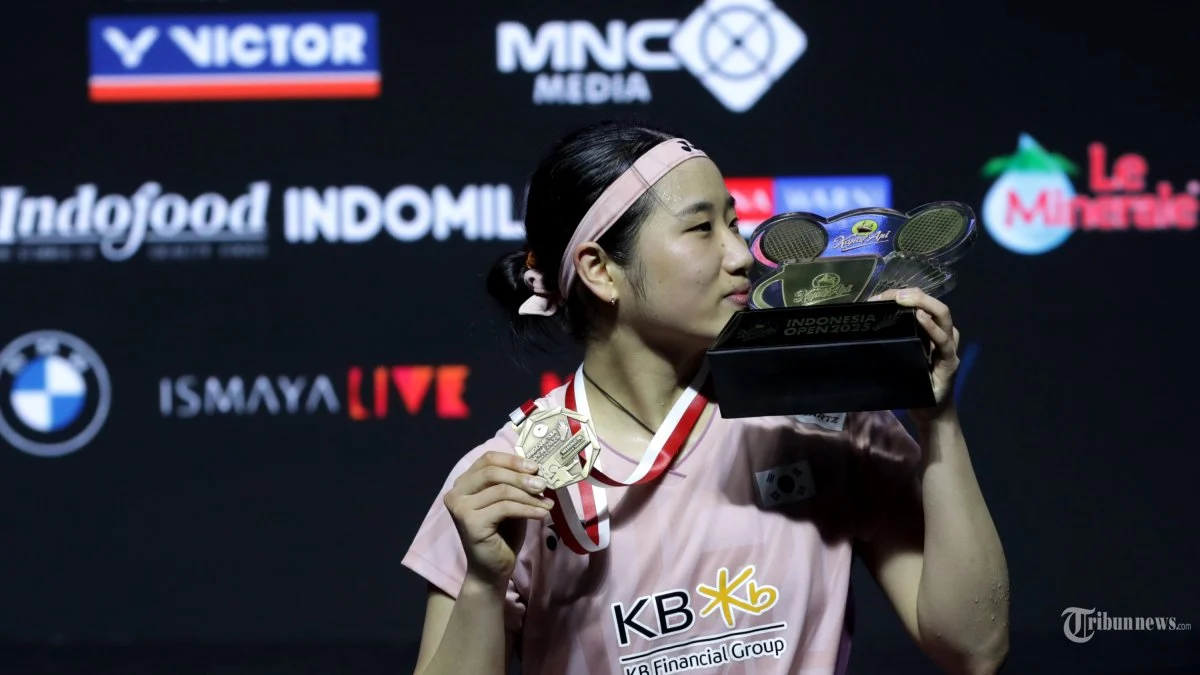 An Se-young Raih Gelar Juara Indonesia Open 2026, Rekor Susy Susanti Terancam