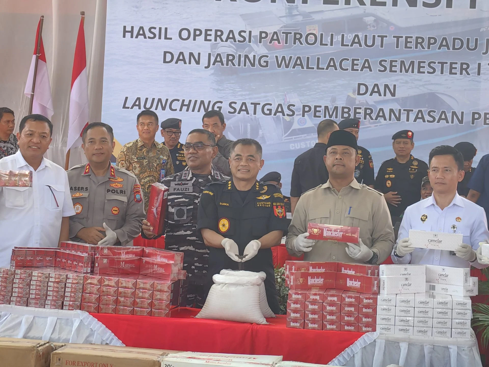 Angkatan Laut Gagalkan Penyelundungan Mineral Mentah Strategis Mengandung Radioaktif Bernilai Triliunan Rupiah