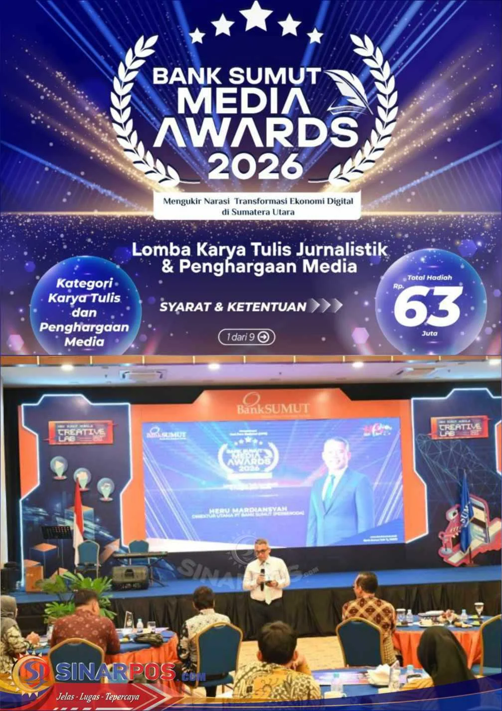 Bank Jakarta Dukung Lomba Jurnalistik MHT 2026, Tingkatkan Literasi Keuangan Publik