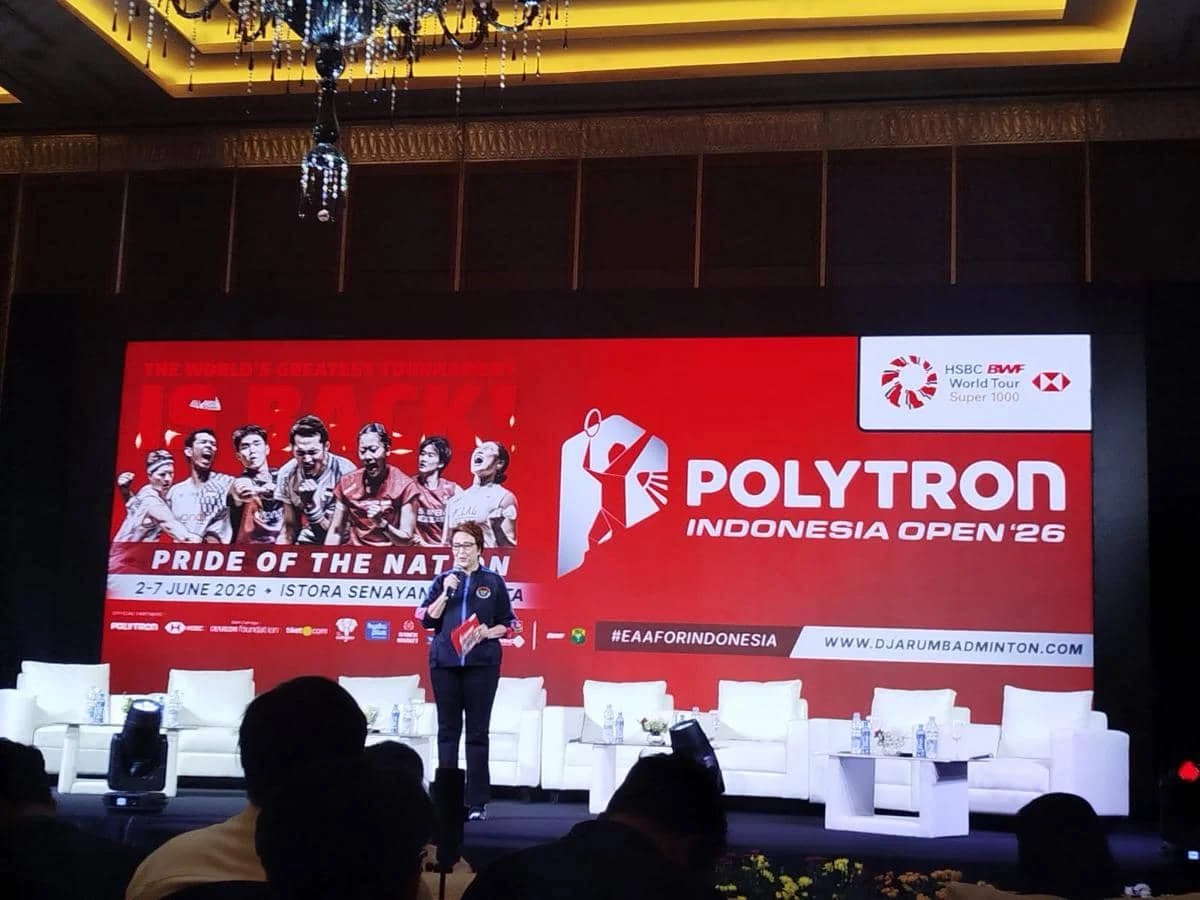 Bintang Bulu Tangkis Dunia Siap Berlaga di Polytron Indonesia Open 2026
