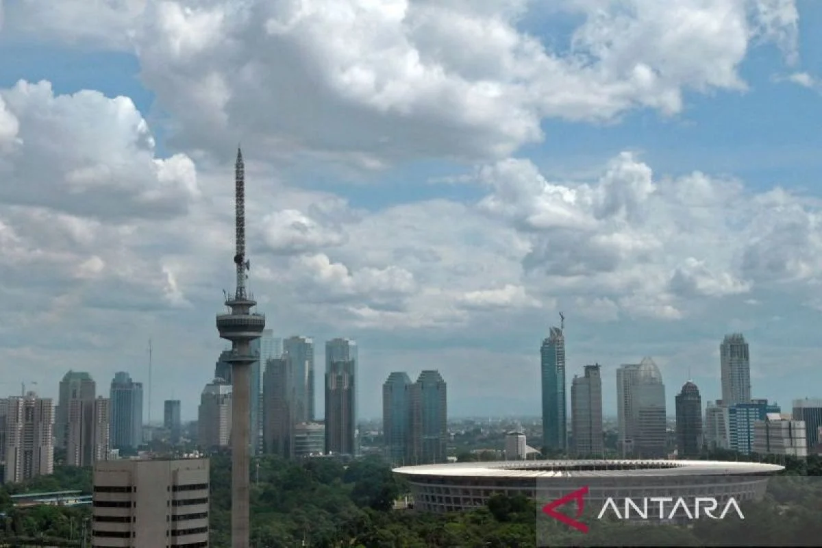BMKG: Sebagian wilayah Jakarta cerah berawan pada Selasa pagi
