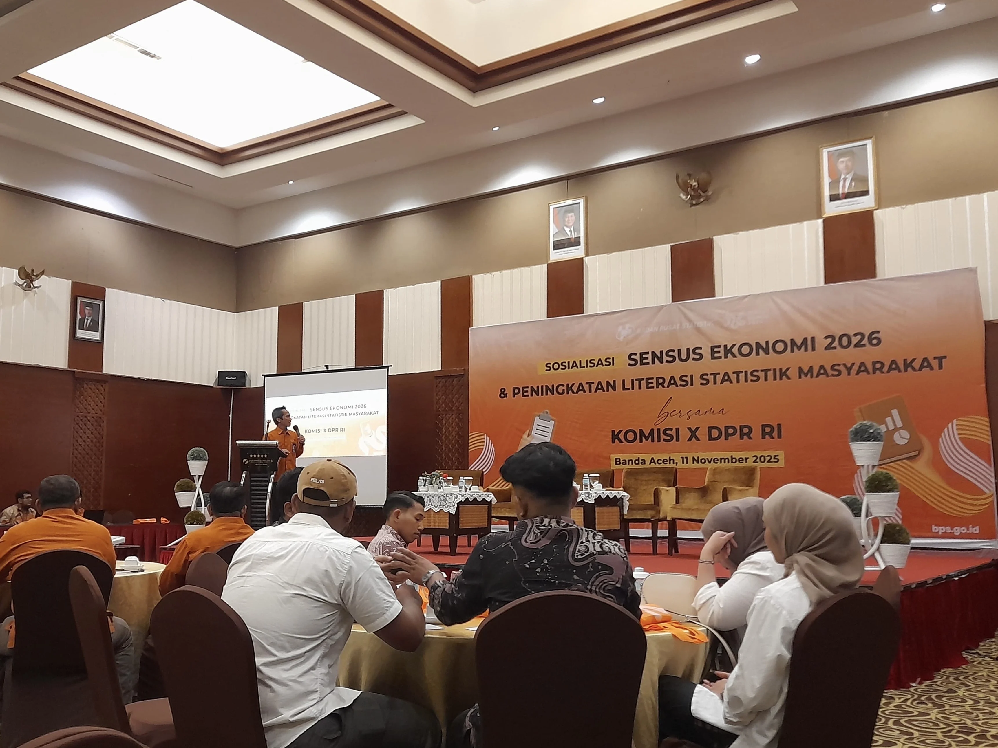 BPS Agam Turunkan 514 Petugas Sensus Ekonomi 2026, Bupati Jadi Responden