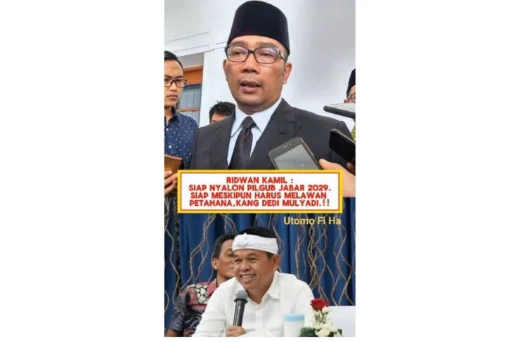 Cek Fakta: Ridwan Kamil Siap Maju Pilgub Jabar 2029 Lawan Dedi Mulyadi
