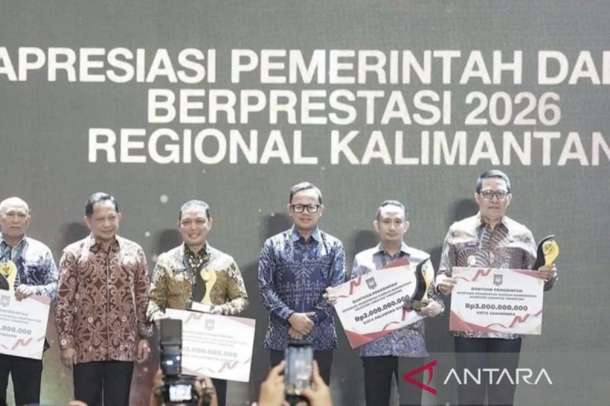 Daerah Berprestasi Raih Penghargaan dan Insentif dari Kemendagri pada Ajang 2026