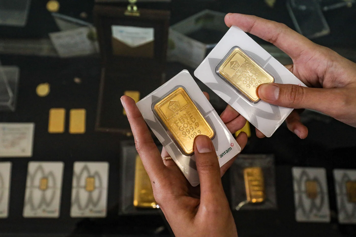 Dampak Penguatan Dolar AS Bikin HPE dan Harga Referensi Emas Juni Anjlok
