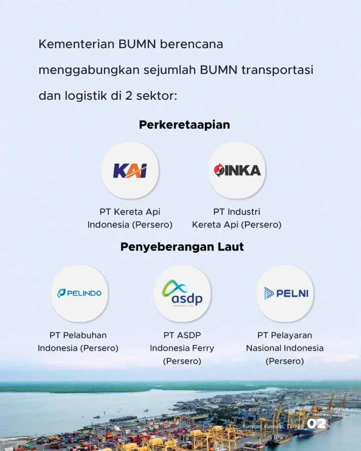 Danantara Gabungkan 7 BUMN Logistik untuk Dorong Transformasi dan Efisiensi