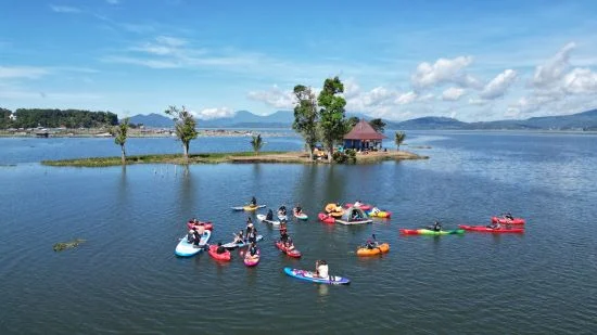 Danau Tondano Berpotensi Menjadi Destinasi Wisata Olahraga Air di Sulawesi Utara