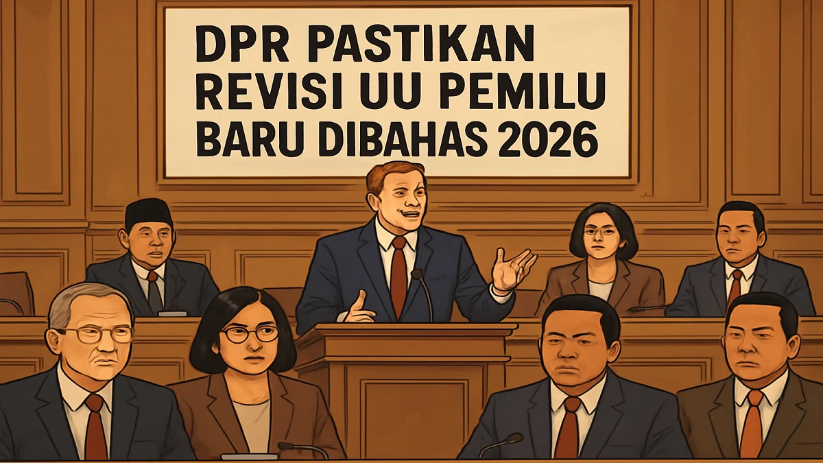 Dasco: Seluruh Fraksi DPR Siap Bahas Revisi UU Pemilu