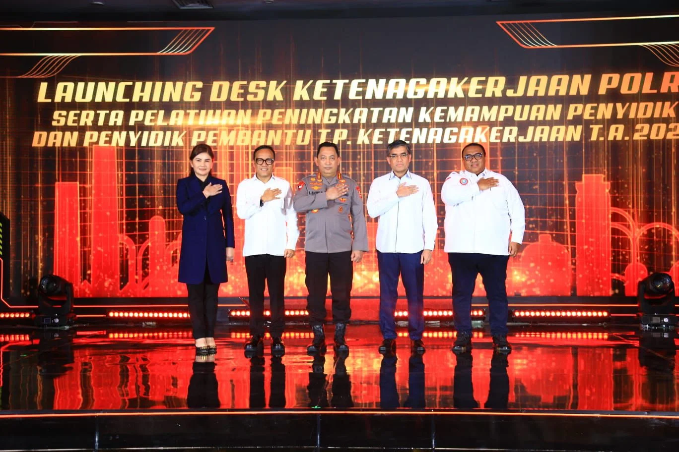 Desk Ketenagakerjaan Polri Selesaikan Sengketa Hubungan Industrial 131 Pekerja PT Kerta Gaya Pusaka