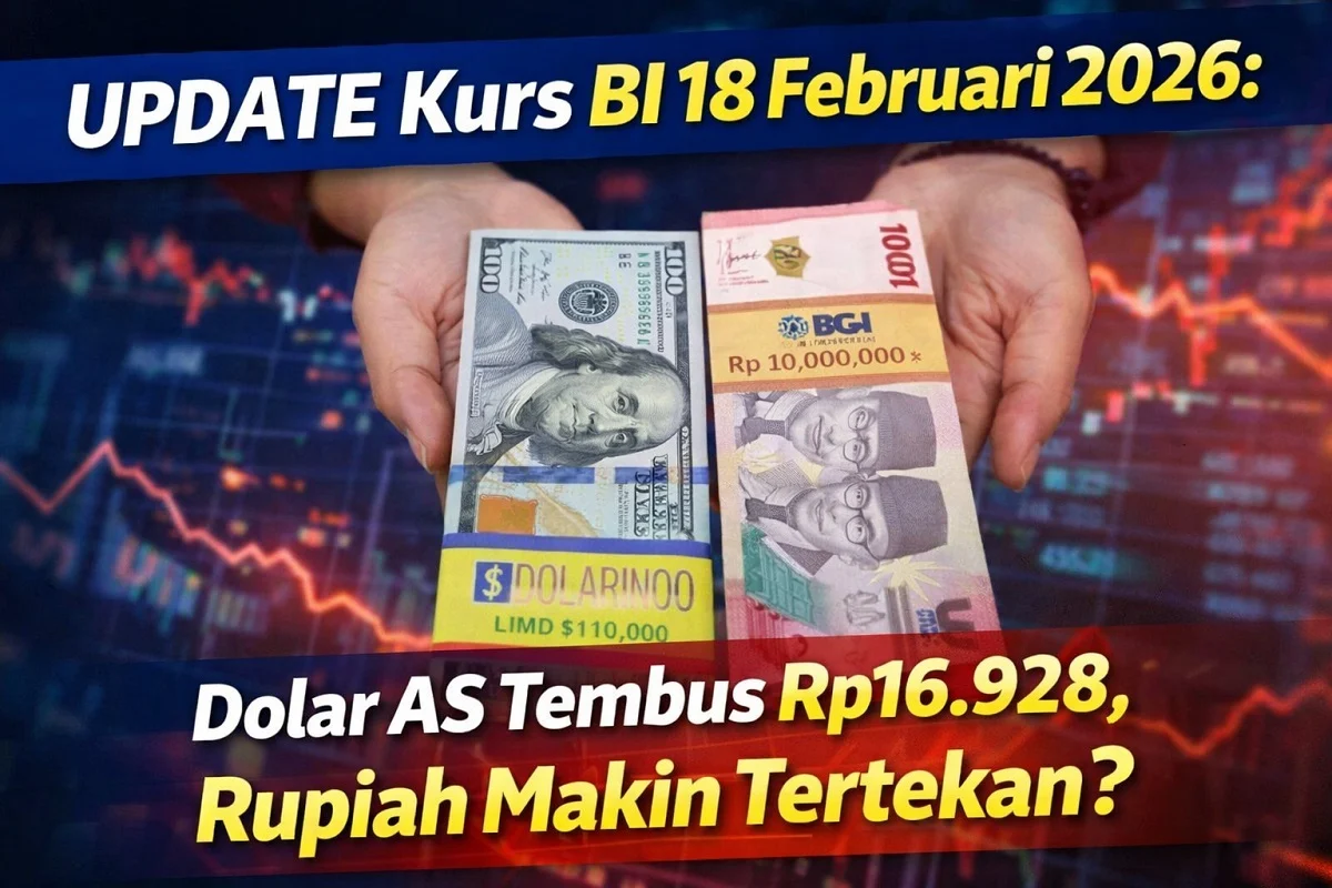 Dolar AS Tembus Rp18.025, Rupiah Semakin Ambrol!