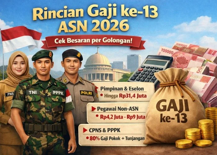 Dua Kategori ASN, TNI, dan Polri Dicoret dari Daftar Penerima Gaji ke-13 2026