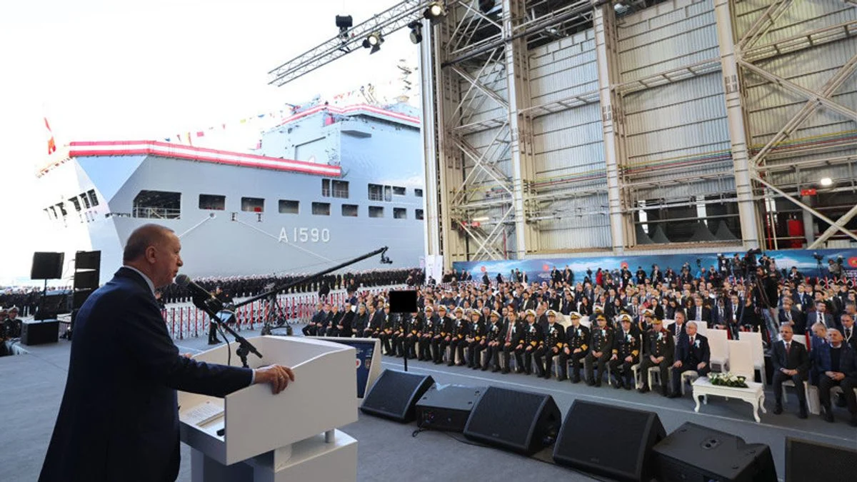 Erdogan Umumkan Turkiye Ekspor Kapal Perang Perdana ke NATO