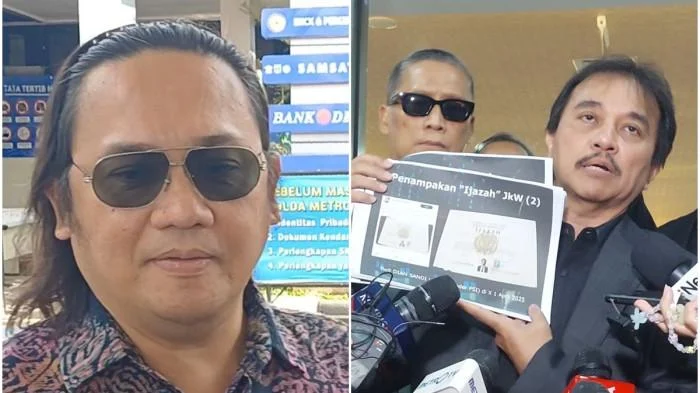 Farhat Abbas Datangi Polda Metro Jaya, Ingin Saksikan Roy Suryo Pakai Rompi Tahanan