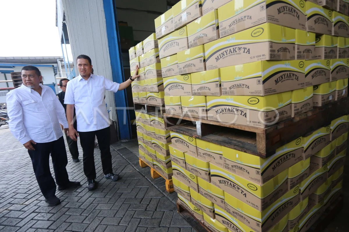 Fasilitas Pengemasan Minyak Goreng di Surabaya Percepat Pasokan ke Indonesia Timur