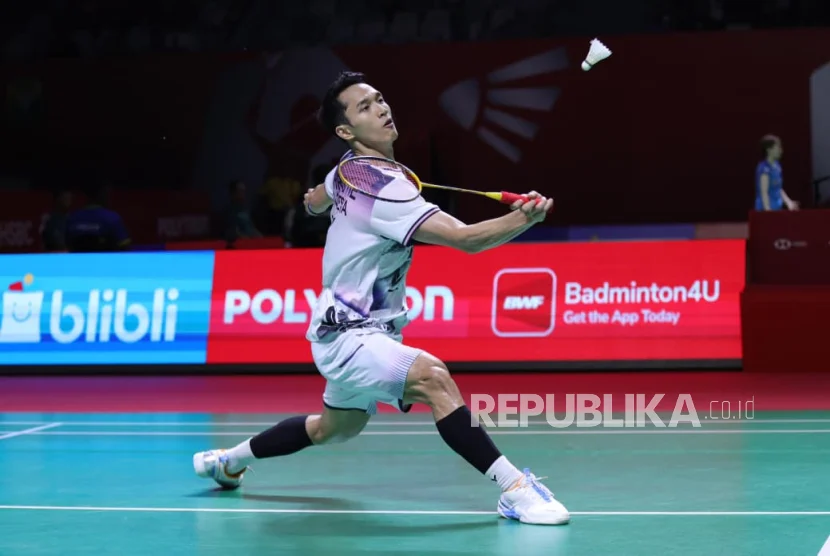 Fokus Tebus Kegagalan di Singapura, Jonatan Christie Lewati Babak Pertama Indonesia Open