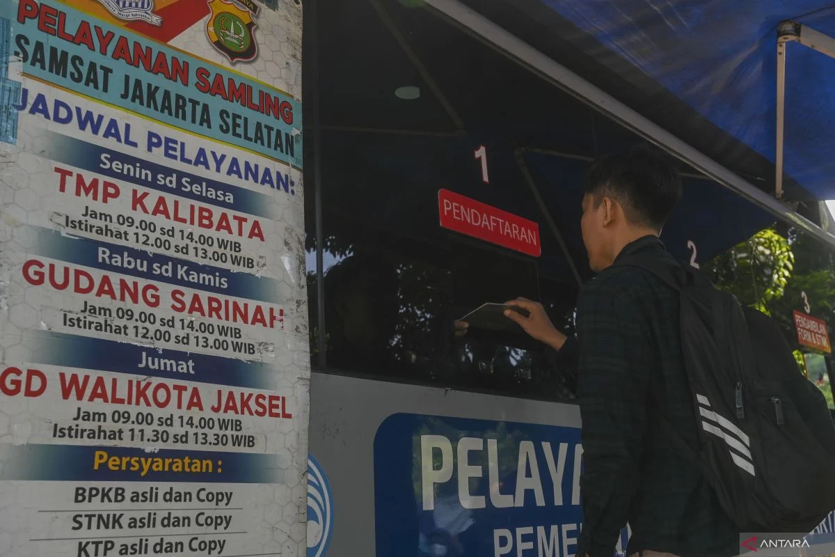 Gerai Samsat Keliling Hadir di 14 Lokasi Jadetabek pada Selasa