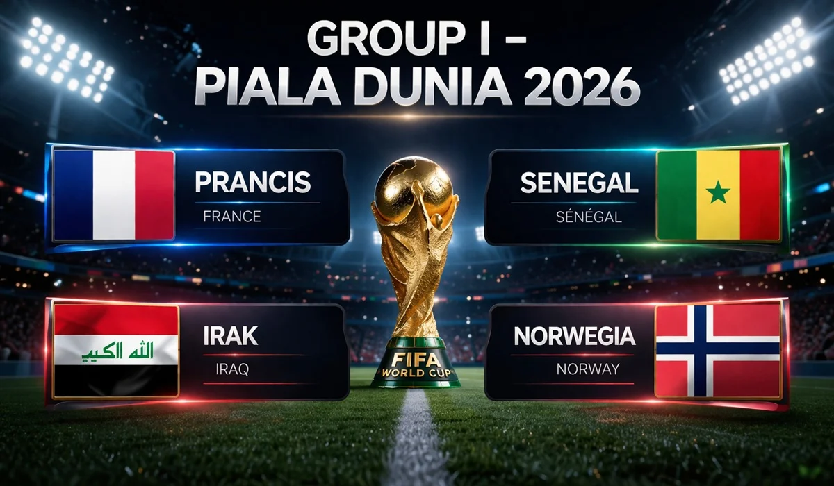 Grup I Piala Dunia 2026: Arena Pembuktian Prancis dan Generasi Emas Norwegia