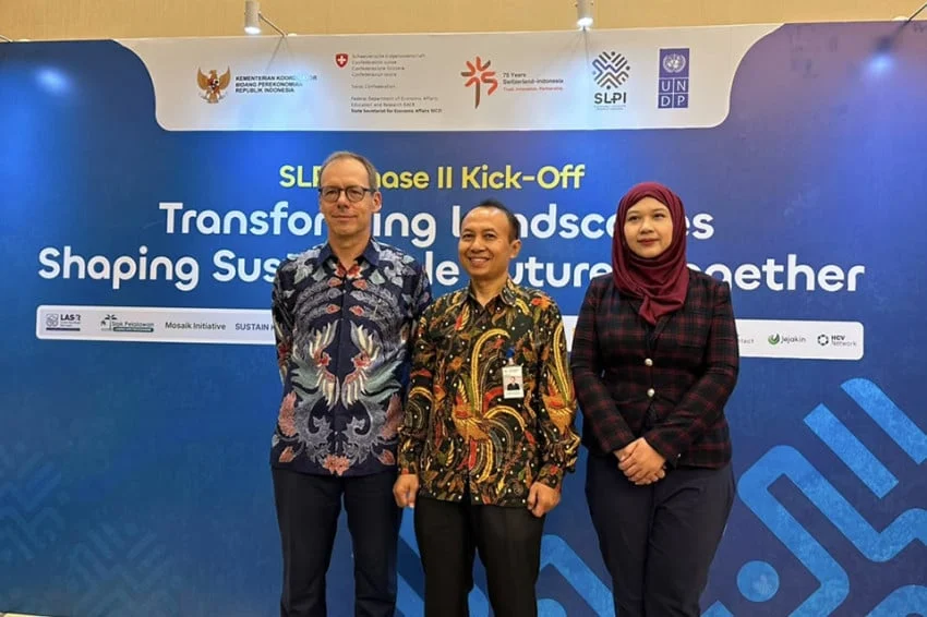 Indonesia, Swiss, dan UNDP Luncurkan Fase Baru Transformasi Lanskap Berkelanjutan