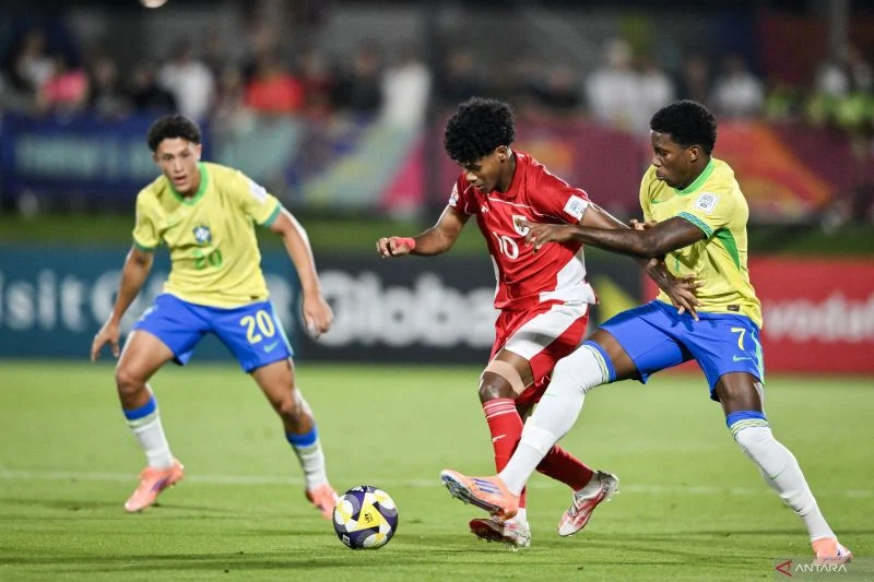 Indonesia Telan Kekalahan Telak 0-9 Hadapi Brasil di VI Nations Tournament 2026