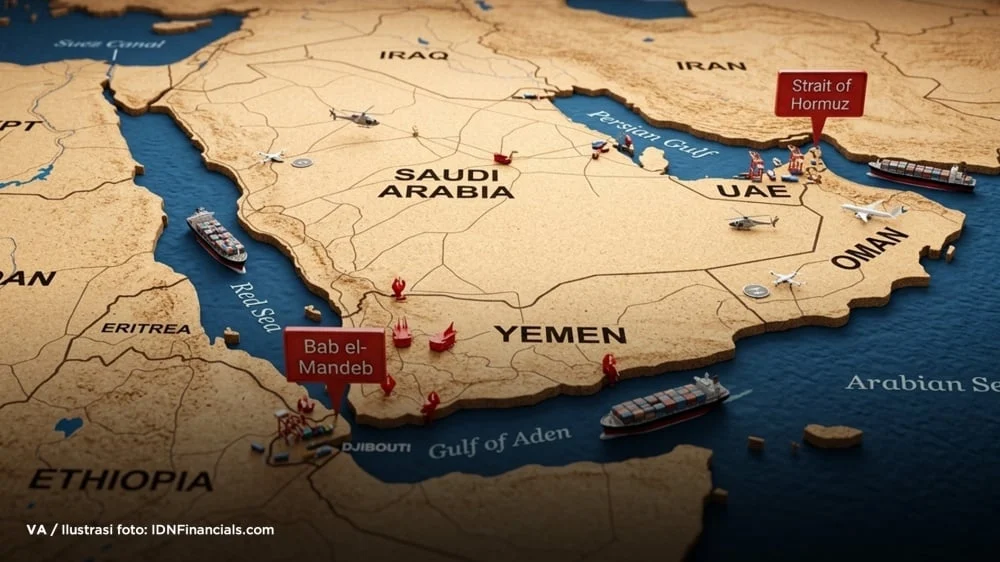 Iran Ancaman Penutupan Selat Bab al-Mandeb Pasca Penangguhan Perundingan Damai dengan AS