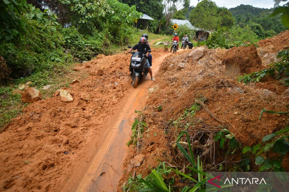 Jalan Longsor di Nunukan Kini Dapat Dilintasi Kendaraan, BNPB Umumkan