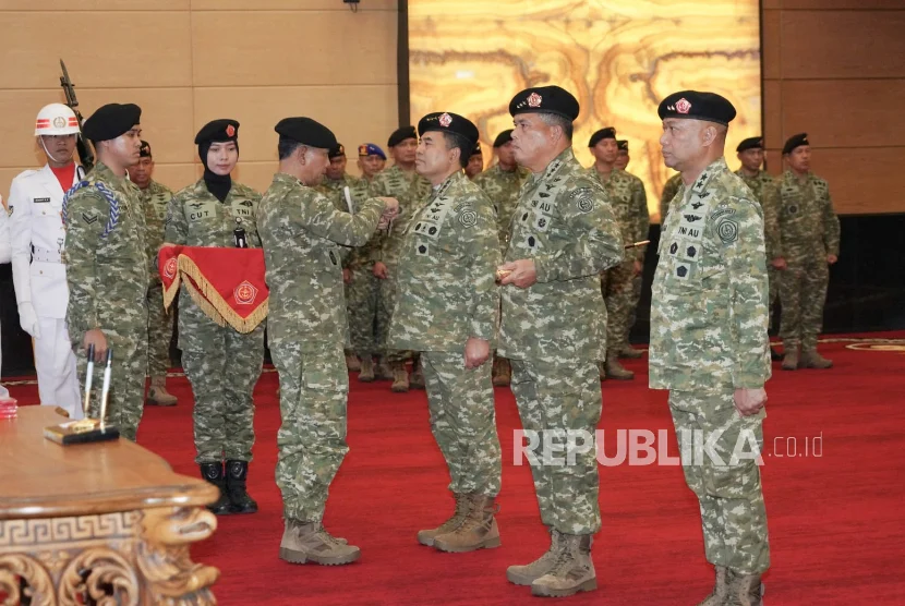 Kasum TNI Pimpin Sertijab, Marsda Muzafar Resmi Jabat Pangkogabwilhan II