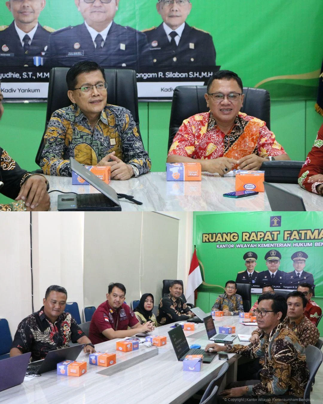 Kemenkum Bengkulu Awasi Penyempurnaan Perda Retribusi Bengkulu Selatan