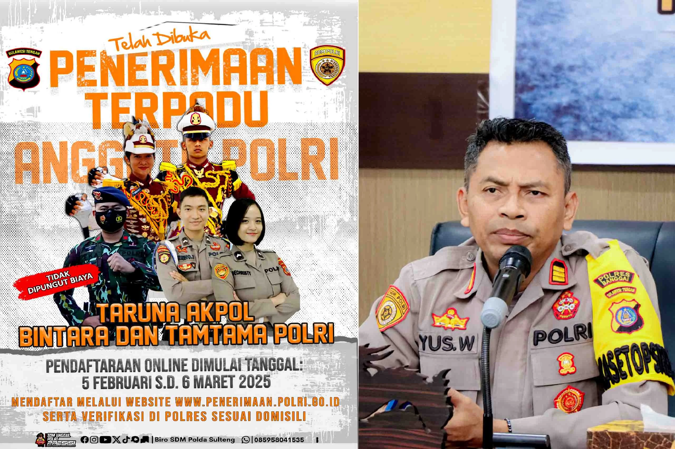 Kesempatan Setara Bagi Penyandang Disabilitas di Polri