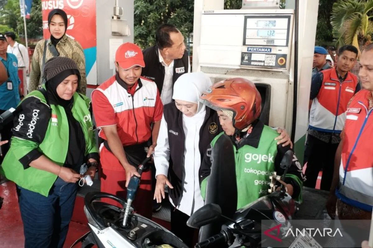 Khofifah Pastikan Stok BBM Subsidi di Jawa Timur dalam Posisi Aman