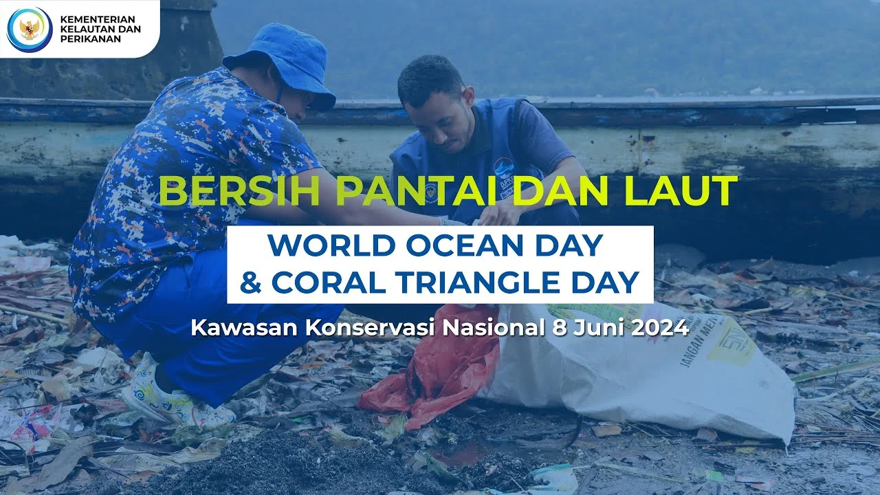 KKP Perkuat Aksi Kolaborasi Lindungi Laut pada World Ocean Day dan Coral Triangle Day 2026