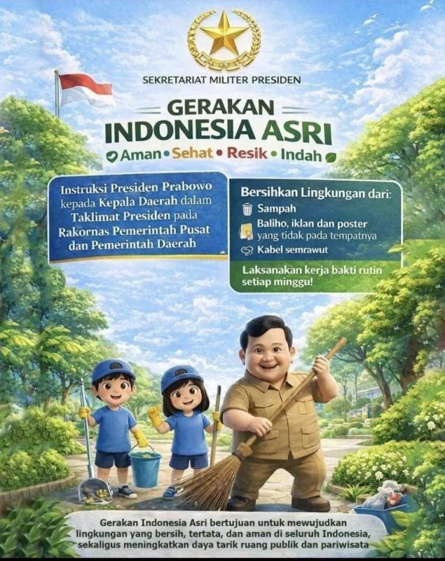 KLH Mengorkestrasi Gerakan Indonesia Asri Menuju Keadilan Iklim