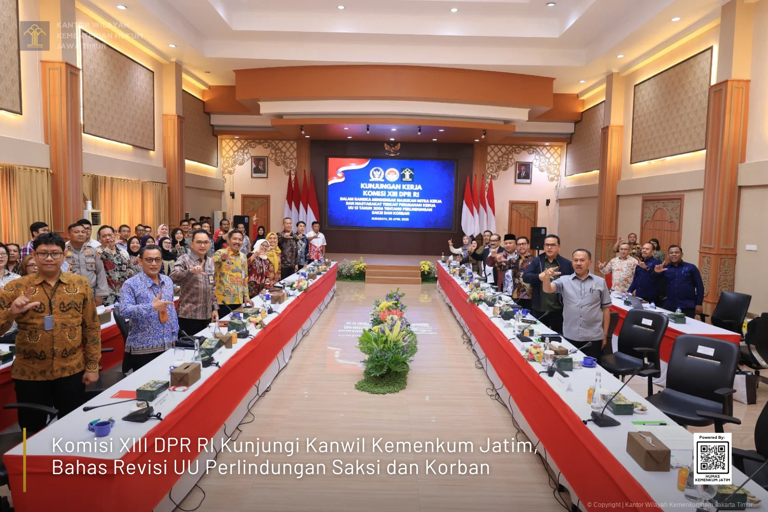 Komisi XIII DPR Tegaskan Revisi UU HAM Perkuat Perlindungan, Bukan Perebutan Kewenangan