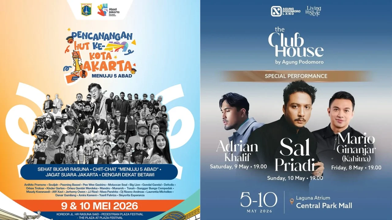 Konser Gratis hingga Transportasi Rp1, Kado HUT ke-499 Jakarta untuk Warga