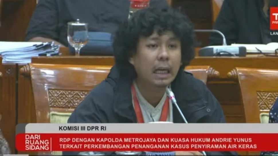 Koordinator Kontras Dimas Bagus Arya Penuhi Panggilan Polda Metro Jaya Terkait Kasus Andrie Yunus