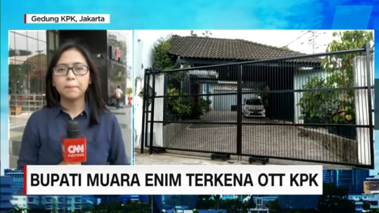KPK Lakukan OTT terhadap Bupati Muara Enim Edison dan Pejabat serta Swasta