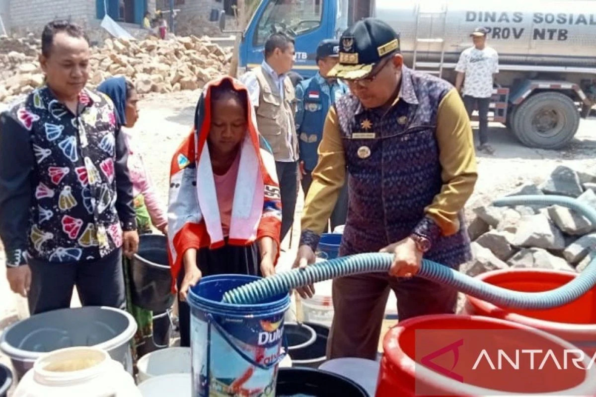 Krisis Air Bersih di NTB Akibat Kemarau, 1.129 KK Terdampak