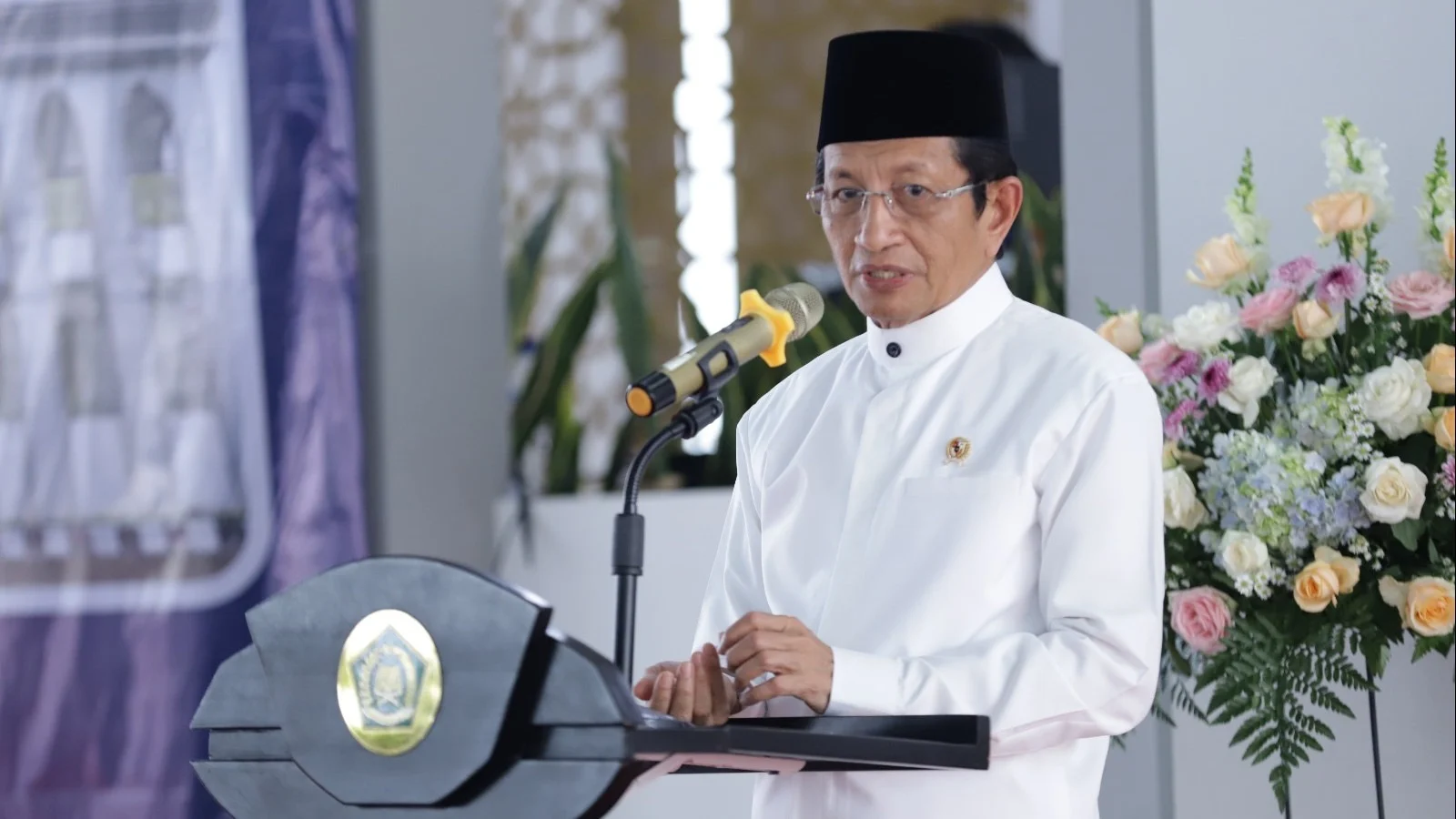 Menag Nasaruddin Umar Dorong Pesantren Lahirkan Generasi Unggul Sekaliber Pendiri NU KH. Abdul Wahab Hasbullah